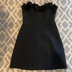 Beautiful classic black strapless dress from TopShop.